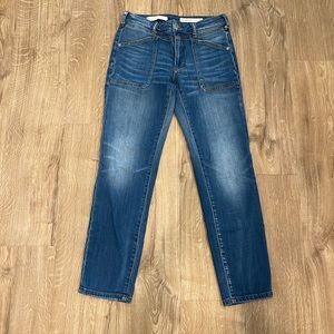Pilcro and the Letterpress by Anthropologie slim boyfriend jeans size 25